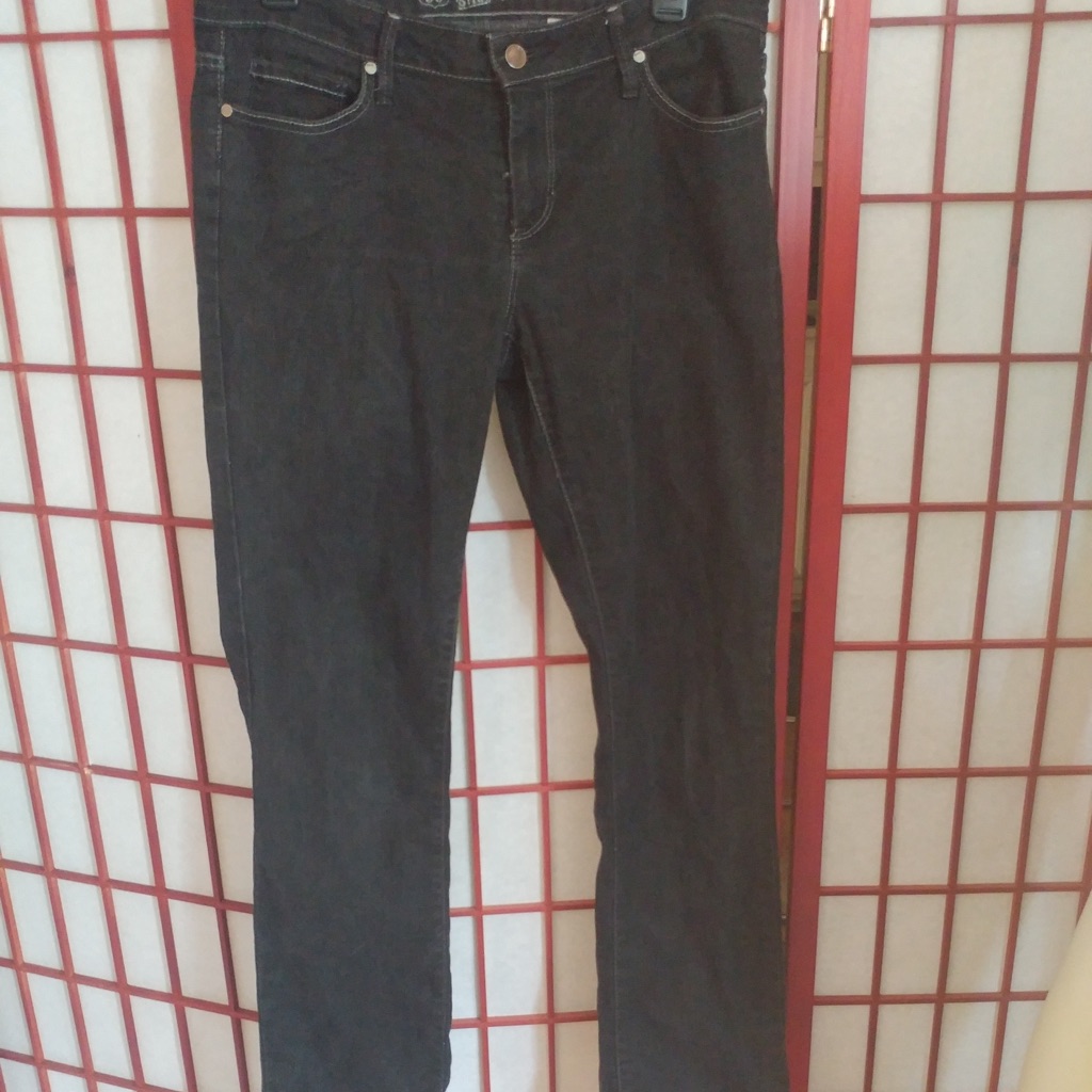 Black Straight Leg Jeans